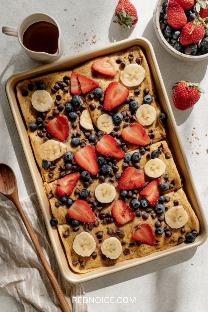 Sheet Pan Pancakes (Breakfast for Dinner)