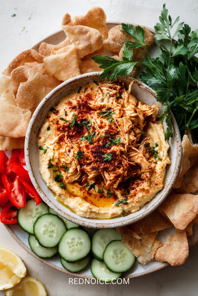 Chicken & Hummus Plate