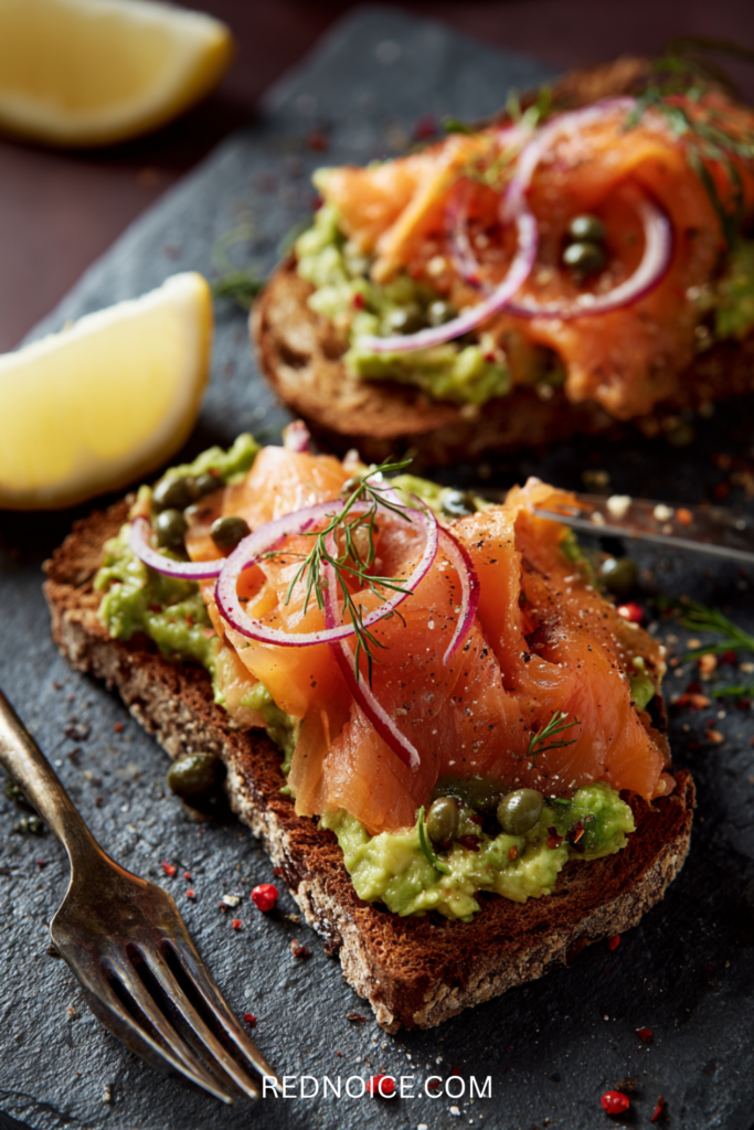 Smoked Salmon Avocado Toast