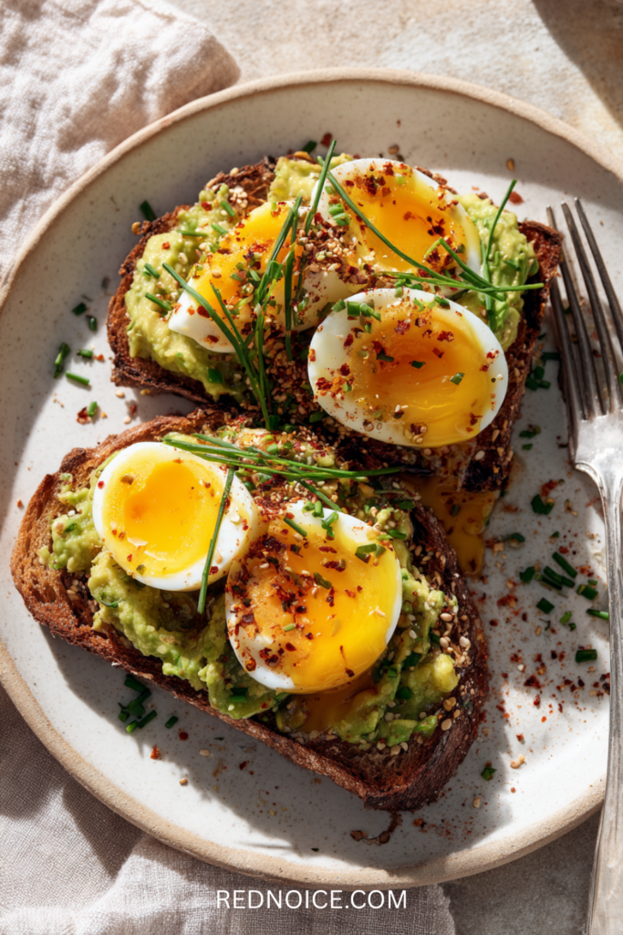 Avocado Toast with Eggs