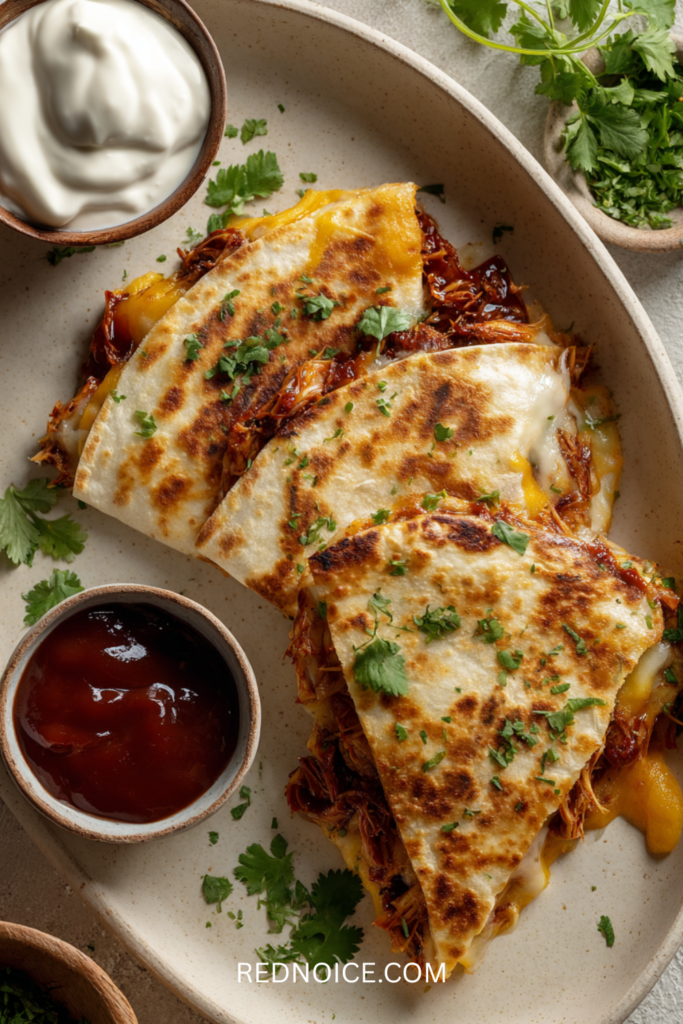 BBQ Chicken Quesadillas