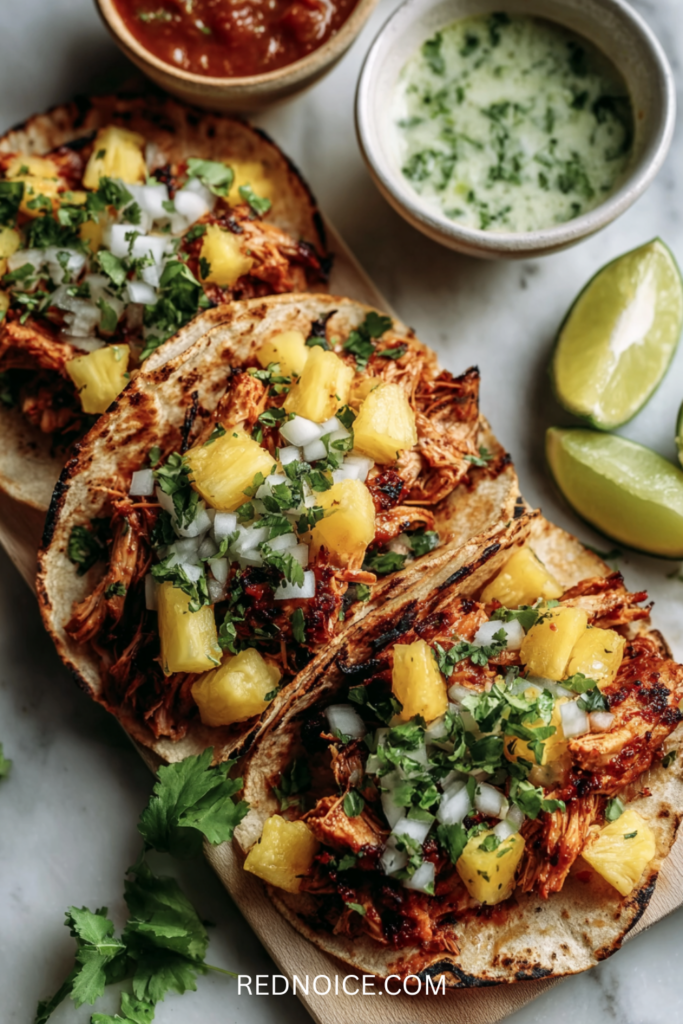 Chicken AI Pastor Tacos