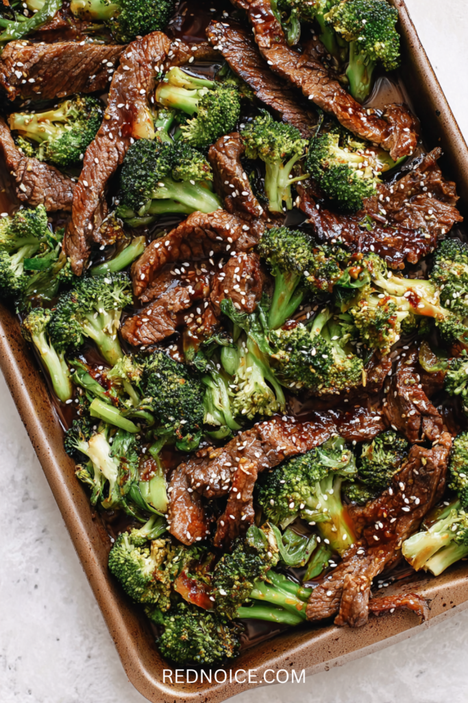 Sheet Pan Beef and Broccoli (15‑Minute Version)