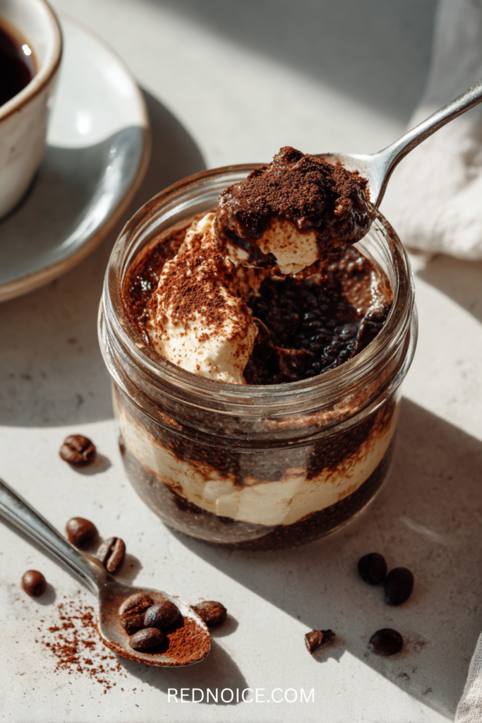 Tiramisu Chia Pudding