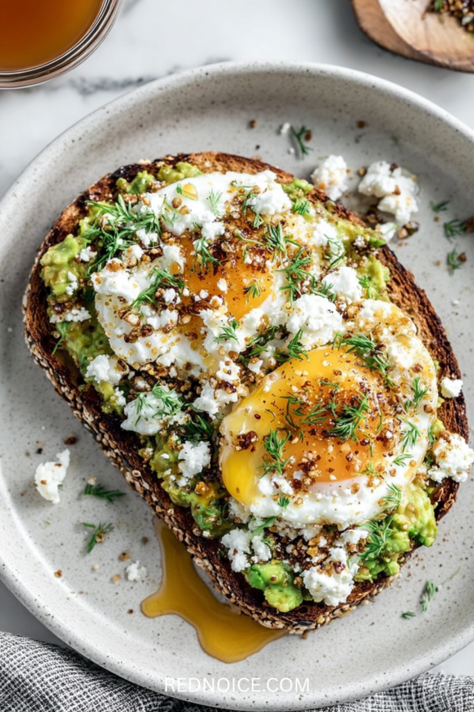 Hot Honey and Feta Crispy Egg