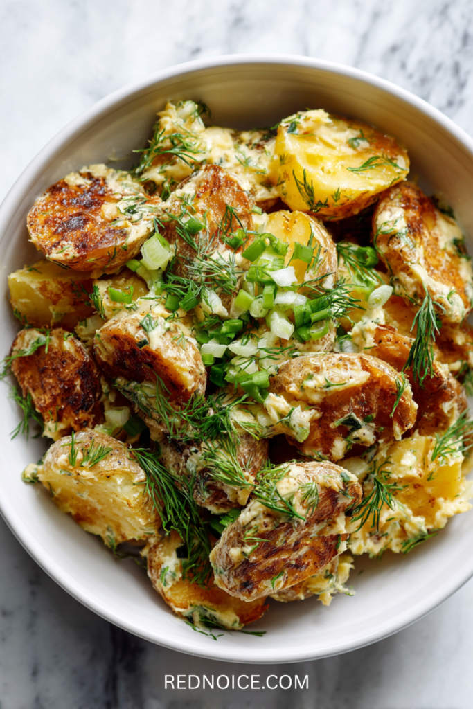 Smashed Potato Salad