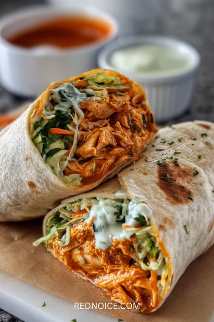 Buffalo Chicken Wraps