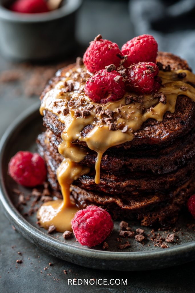 Chocolate Protein Pancakes (Tastes Like Dessert)