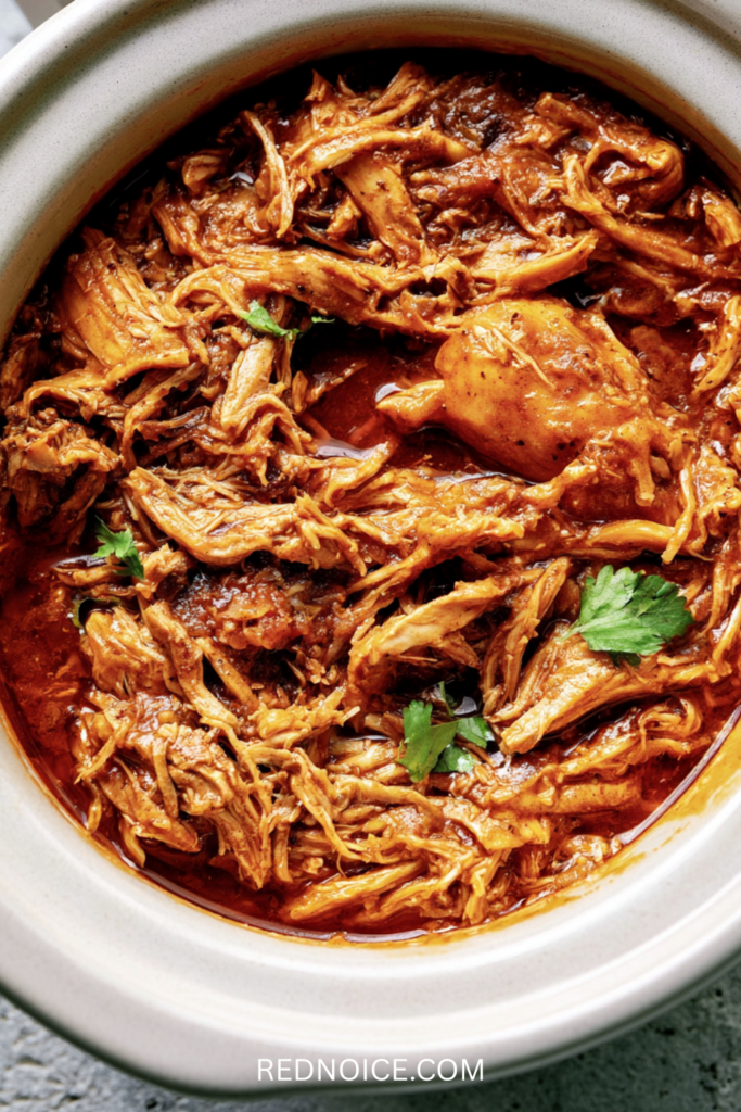 4‑Ingredient Crockpot Chicken Tacos