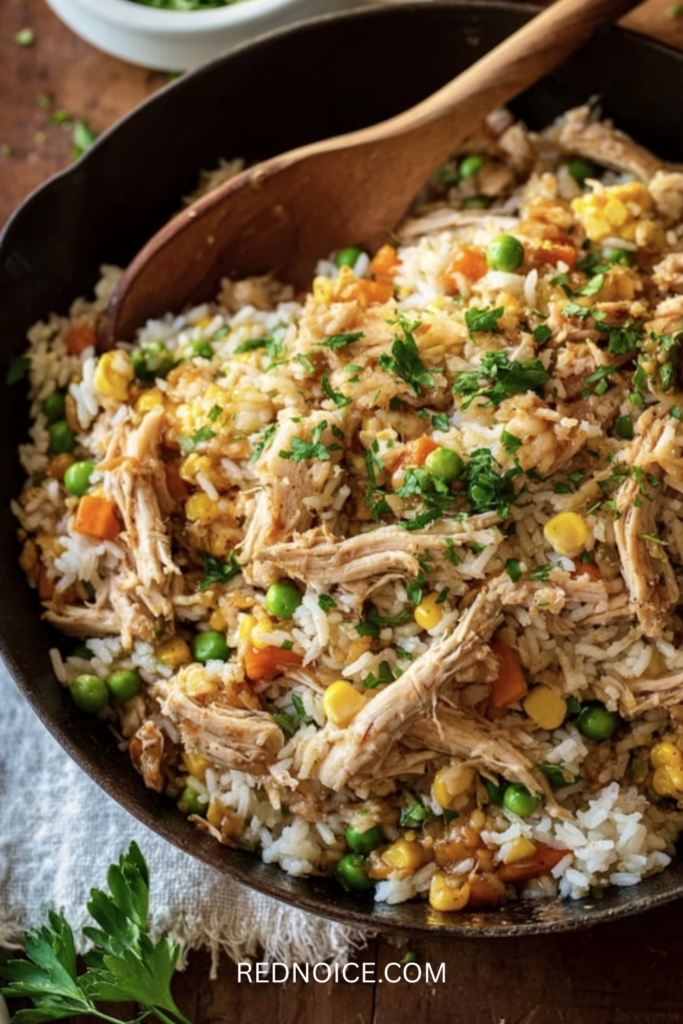 Chicken and Rice Skillet (One Pan)