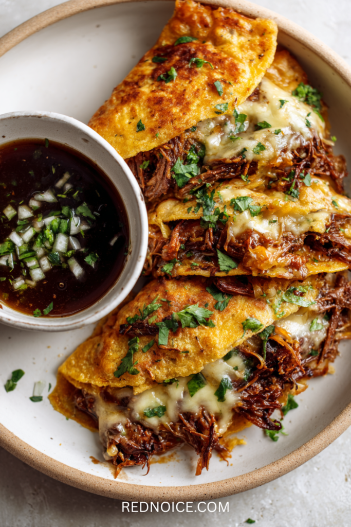 Classic Beef Birria (Quesabirria with Consommé)