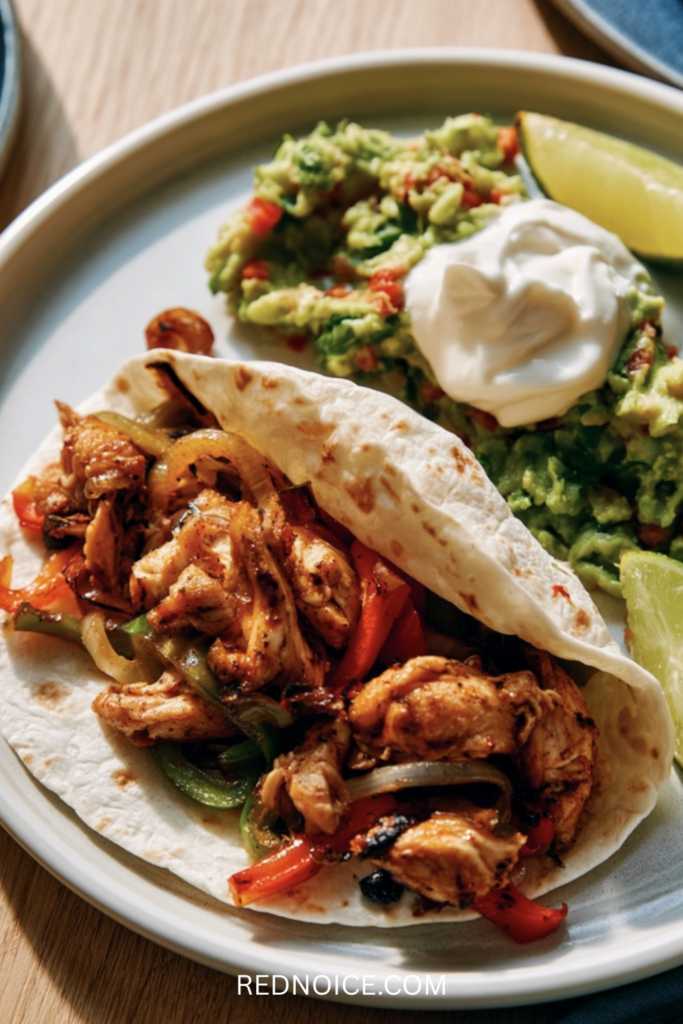 Crockpot Chicken Fajitas
