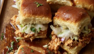 Rotisserie Chicken Sliders (Hawaiian Rolls)