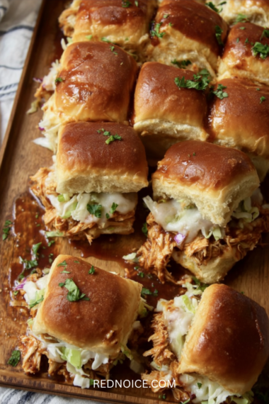 Rotisserie Chicken Sliders (Hawaiian Rolls)
