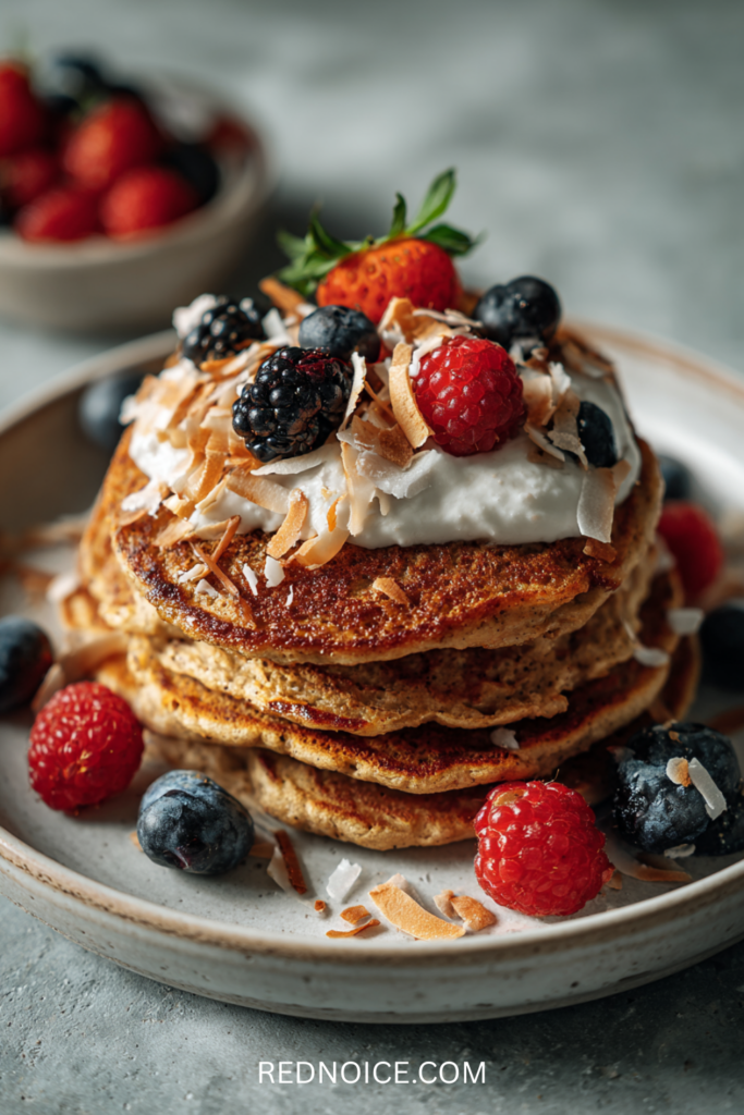 Vegan Protein Pancakes (25g Plant Protein)