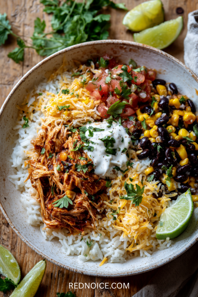 Leftover Taco Rice Bowls