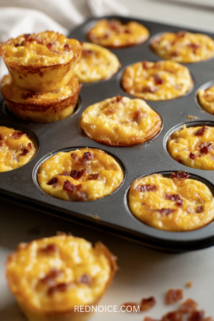 High protein cottage cheese egg bites made in your oven — freezer-friendly, easy to batch, and ready to grab all week. 6 flavors, real ingredients.