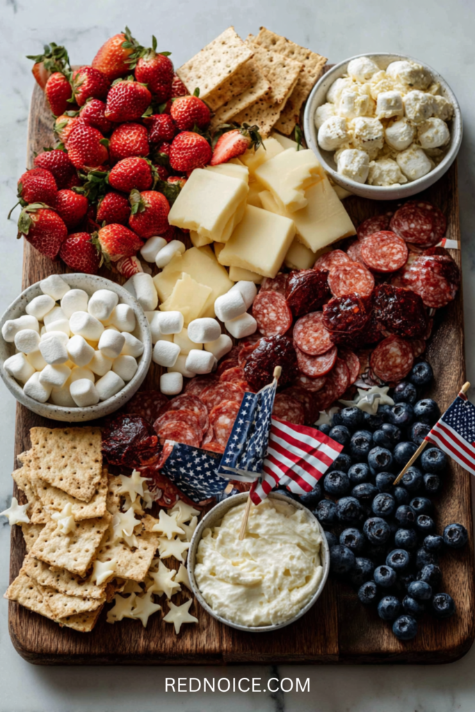 4th of July Charcuterie Board