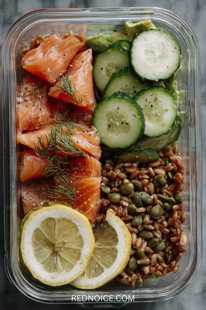 Smoked Salmon & Avocado Bowl