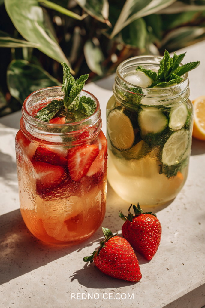 Infused Lemonade (Two Ways)