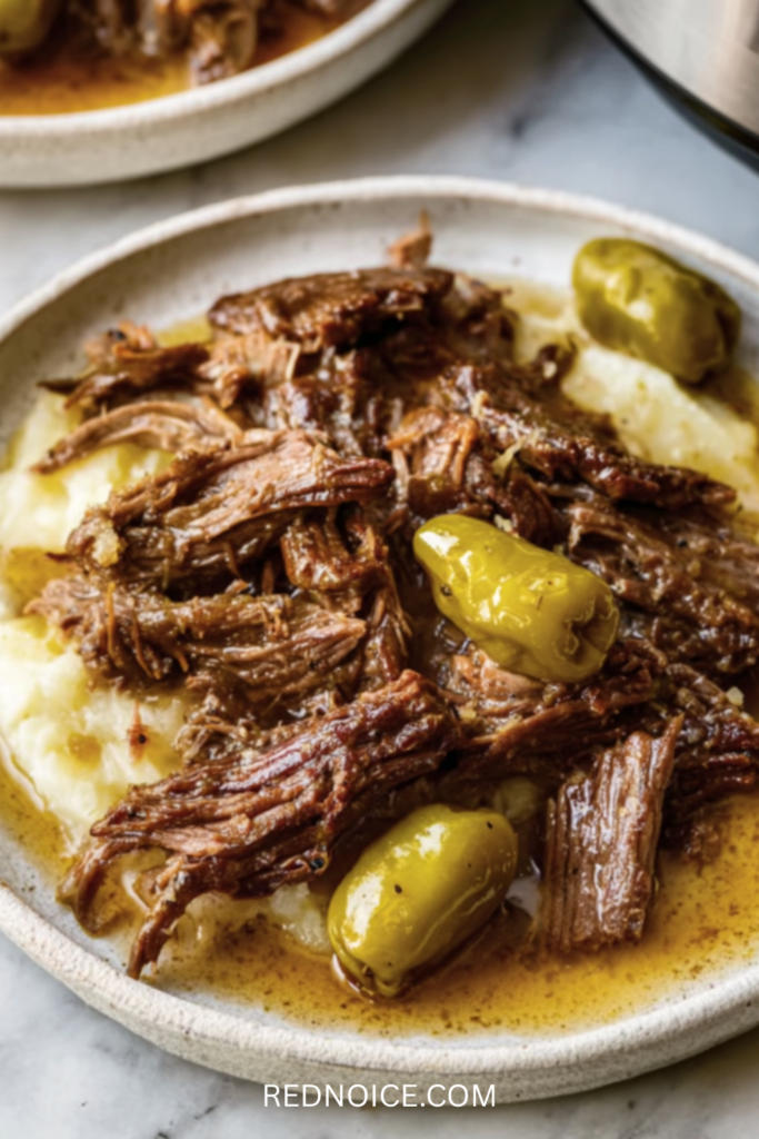 Mississippi Pot Roast (Crock Pot Version)