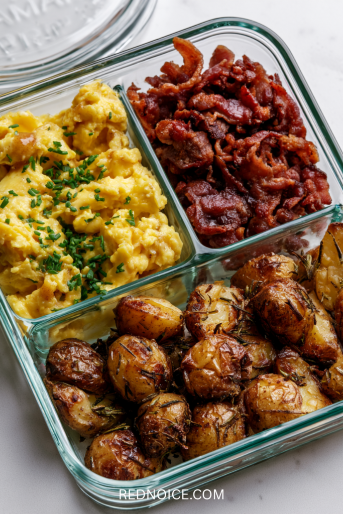 Maple Bacon & Egg Breakfast Box