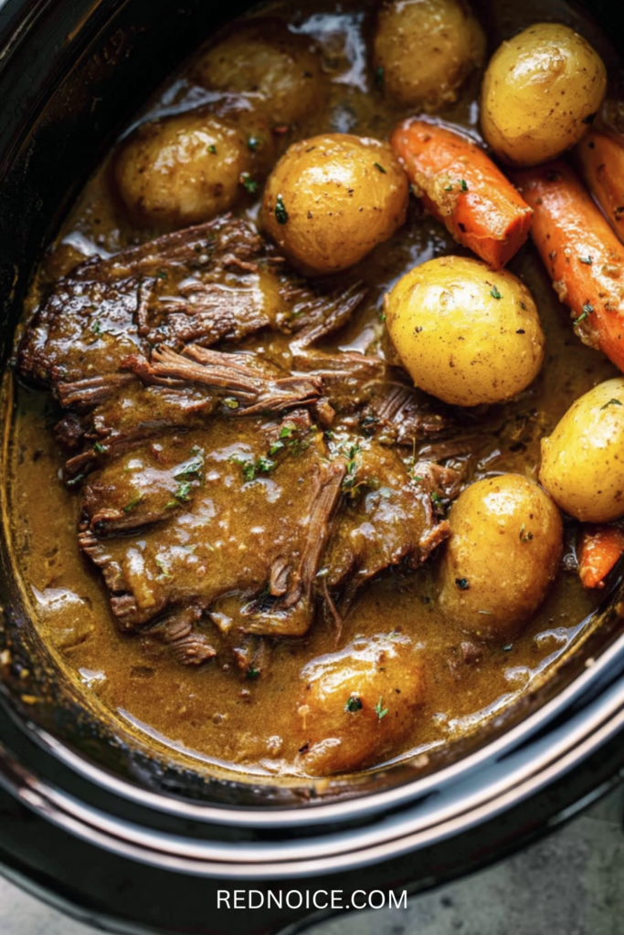 Healthy Crock Pot Pot Roast (No Cream Soup, Clean Ingredients)