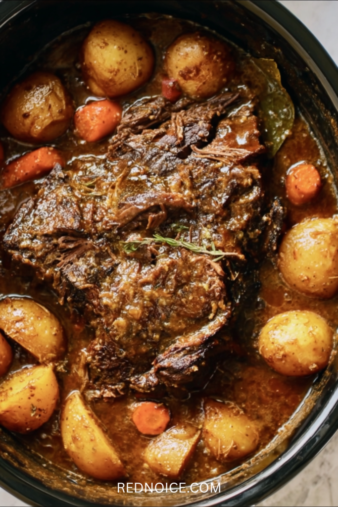 Easy Weeknight Chuck Roast (4-Hour High Setting)