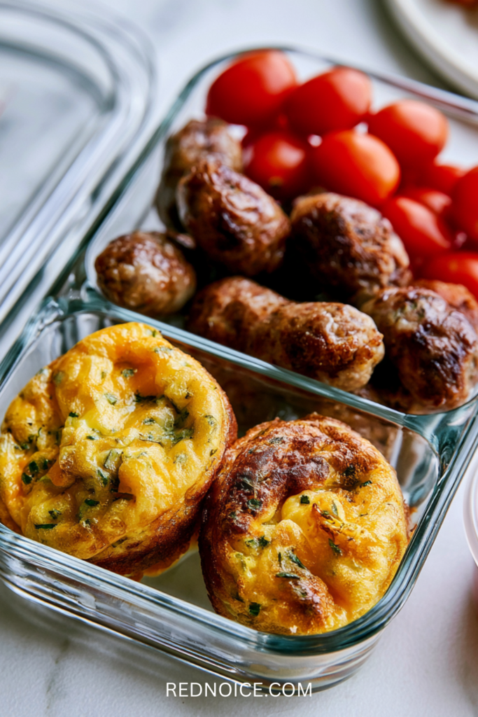 Savory Cheddar & Chive Egg Muffin Box