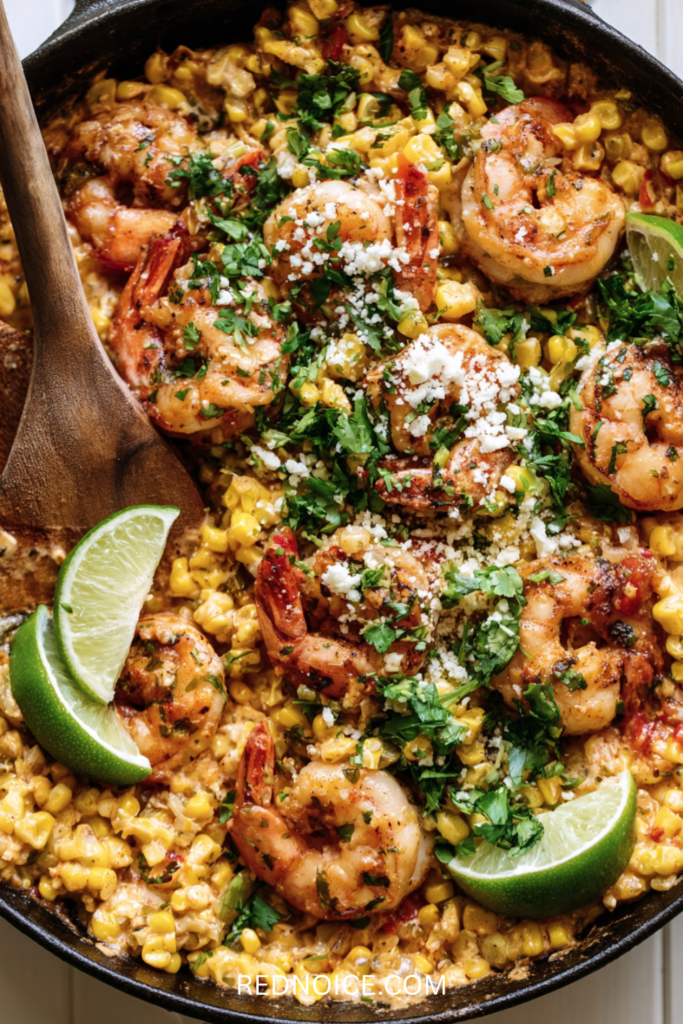 Street Corn Shrimp Skillet