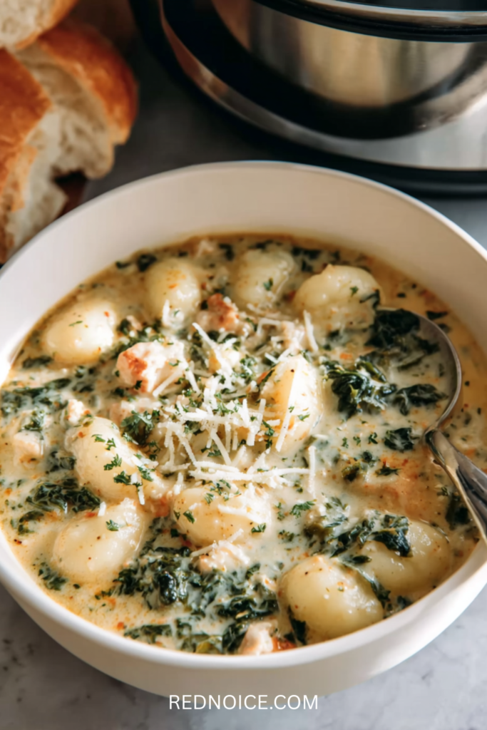 Copycat Olive Garden Chicken Gnocchi Soup