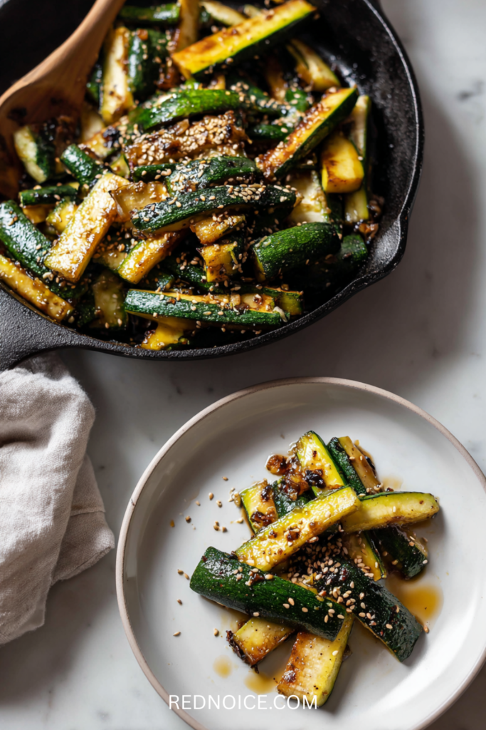 Hibachi Zucchini