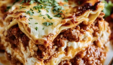 High-Protein Lasagna with Cottage Cheese (Tastes Like Ricotta)