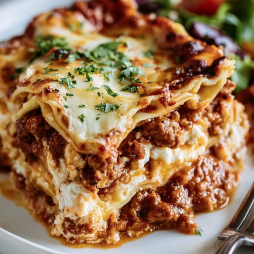 High-Protein Lasagna with Cottage Cheese (Tastes Like Ricotta)