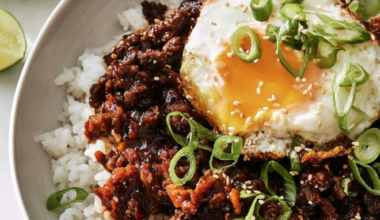 Korean Gochujang Beef Bowl