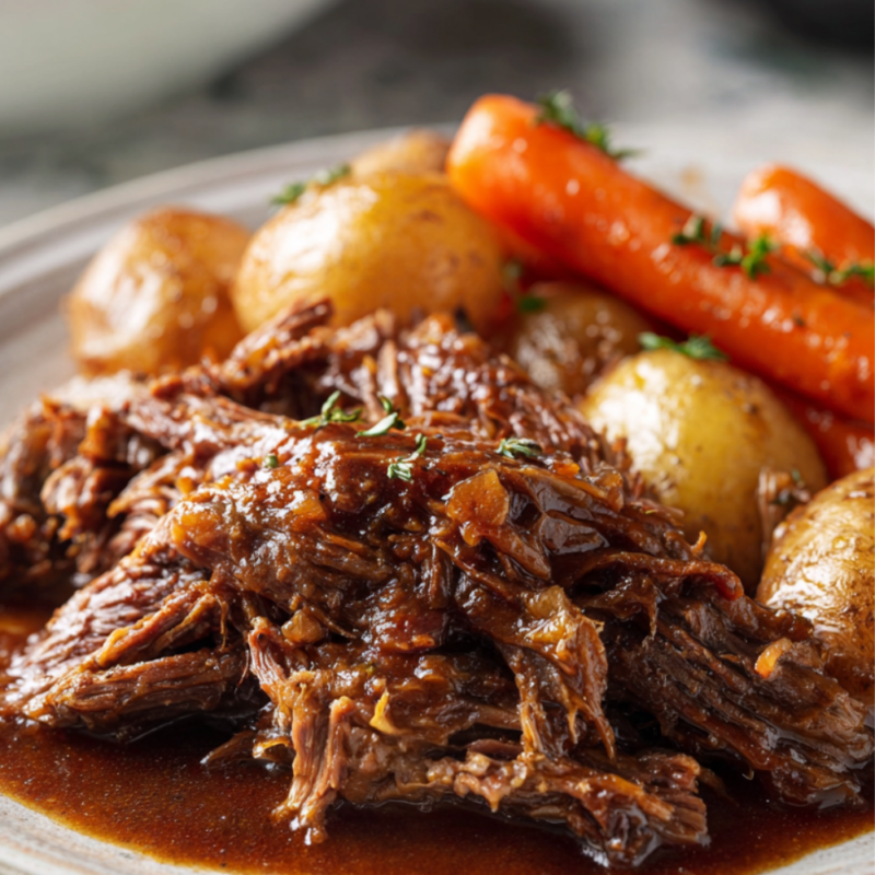 High-protein crockpot meals