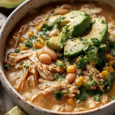 White chicken chili recipe - crockpot