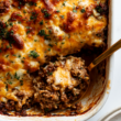 Classic Cheesy Ground Beef Casserole