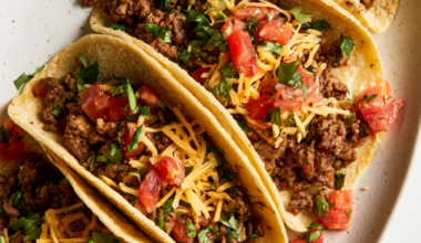 15-Minute High-Protein Ground Beef Tacos