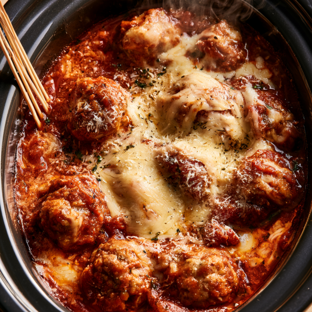 2. Crockpot Meatballs