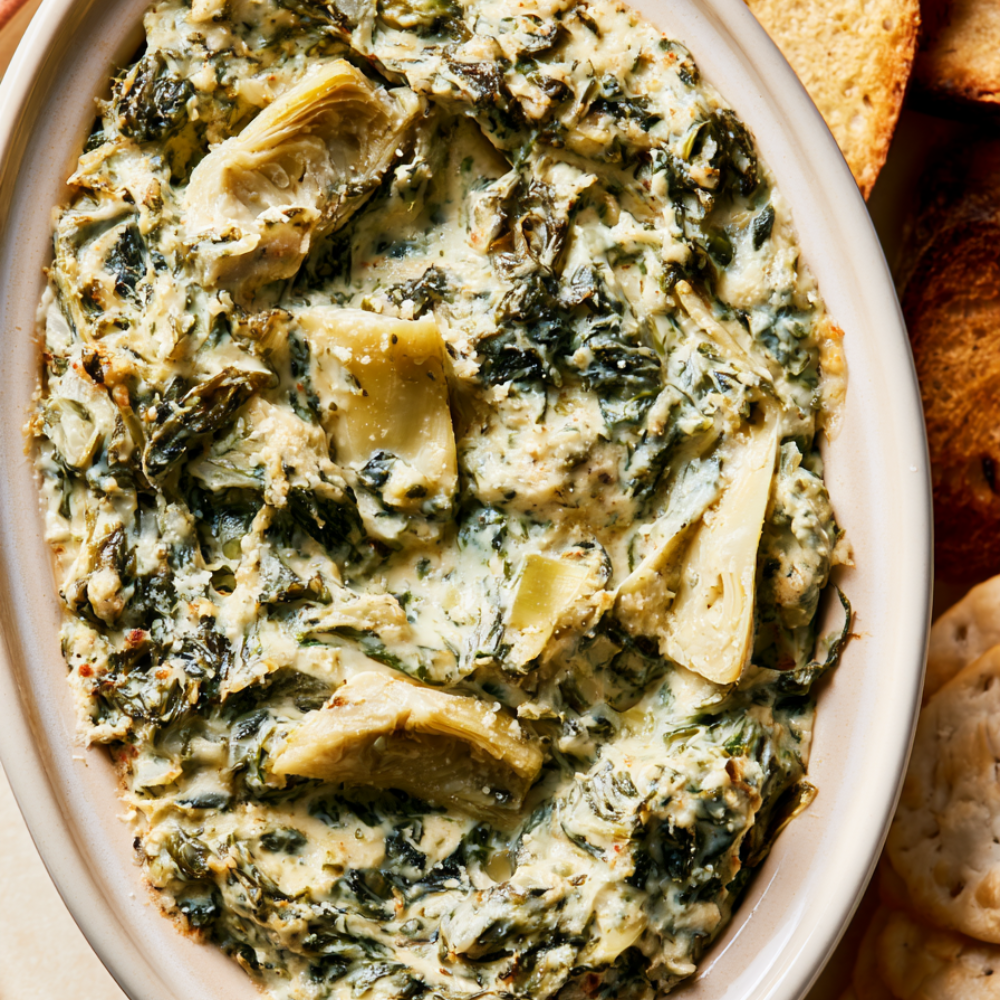 Crockpot Spinach and Artichoke Dip
