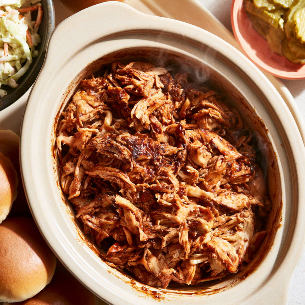 4. Crockpot BBQ Chicken Sliders