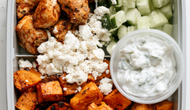Sweet potato meal prep