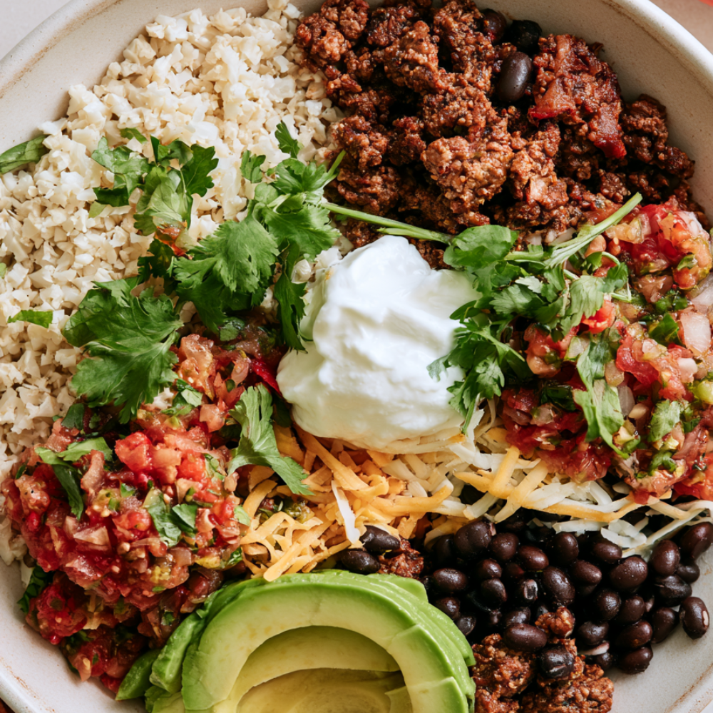 8. Low-Carb Burrito Bowl