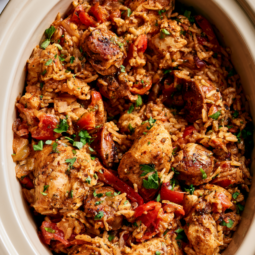 Cajun Chicken and Sausage Rice