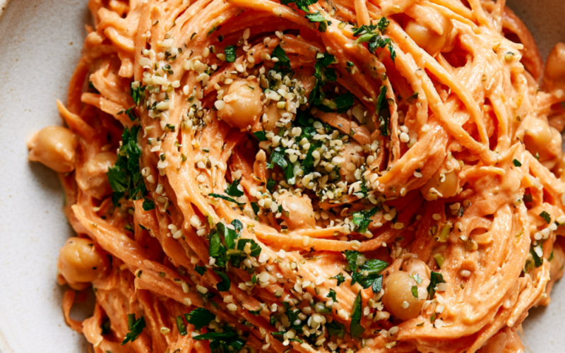Carrot Salad with Chickpeas
