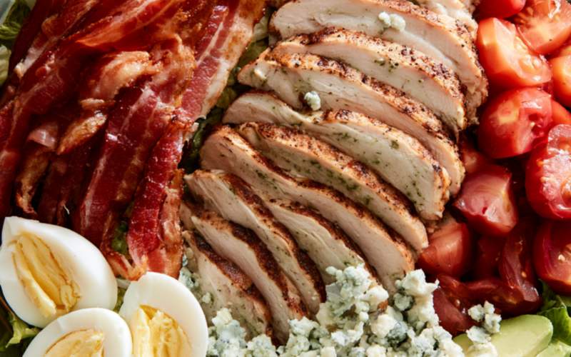 Chicken Cobb Salad Recipe (A Full Meal, Not Just a Side)