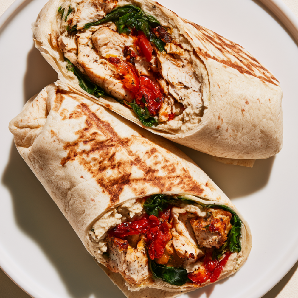 Chicken and Veggie Wrap