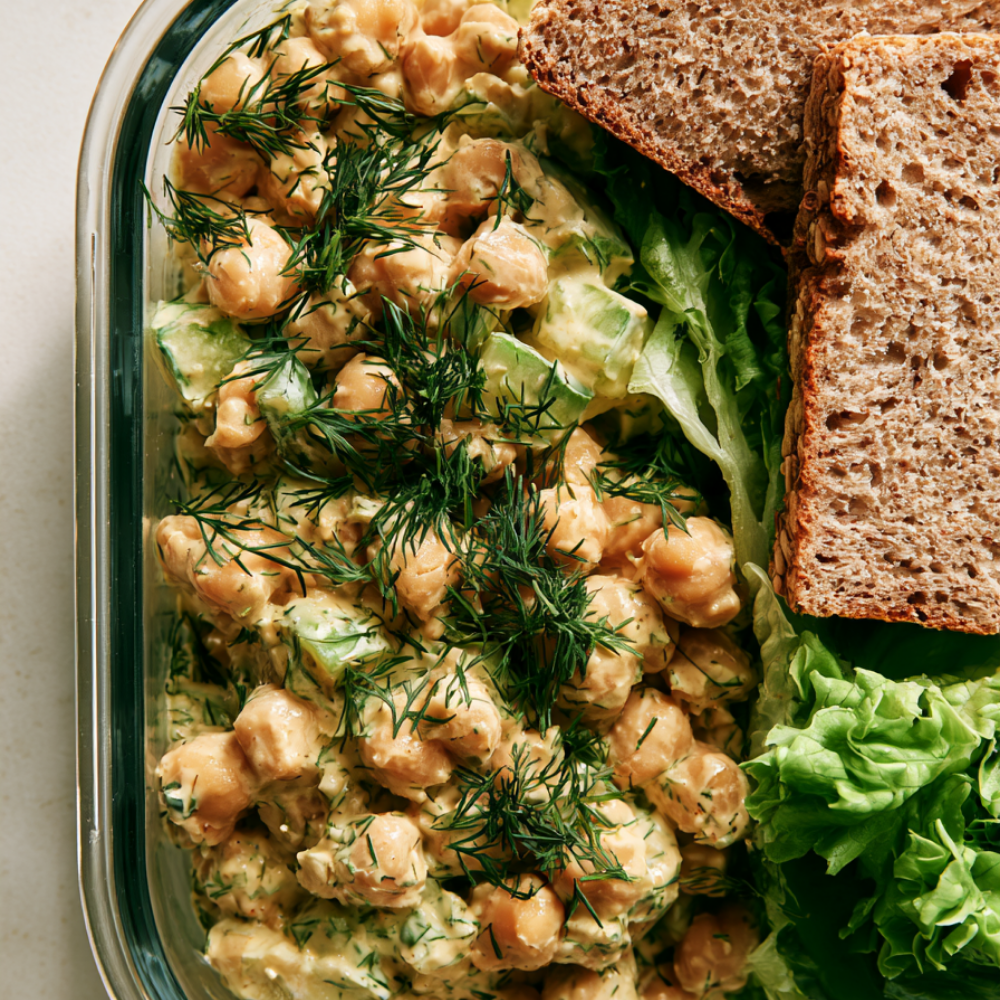 Chickpea Salad Sandwich Filling