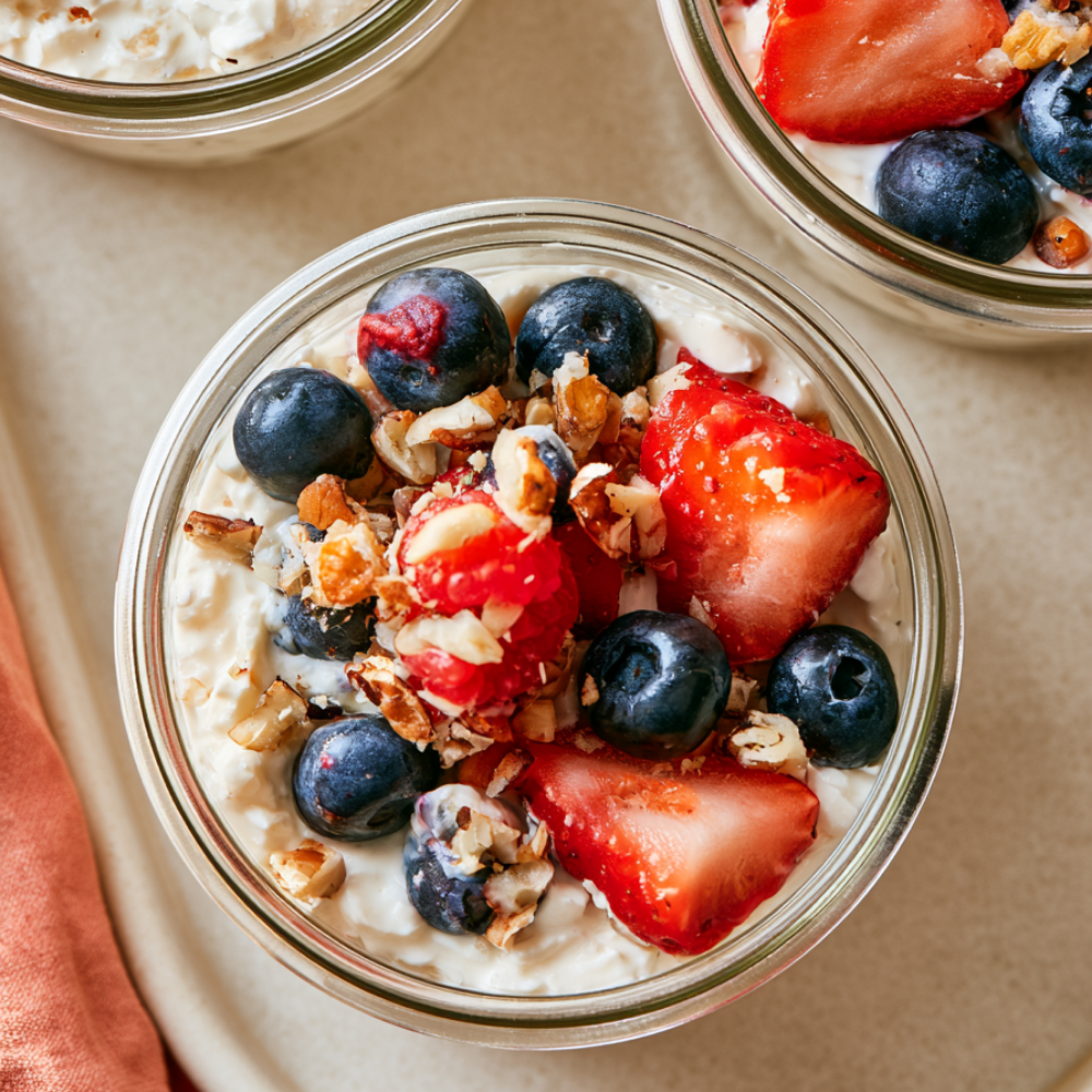 Cottage Cheese Snack Bowls